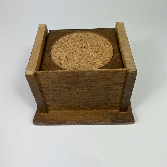 Gail Craft Wood Books 6 Coasters Vintage - Picture 3 of 10